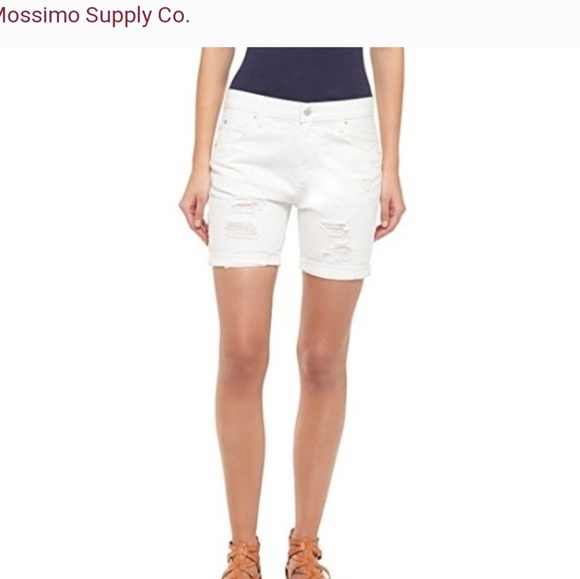 Mossimo white shorts Clearance
